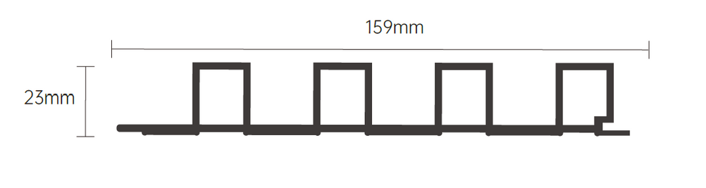 WPC Wall Panel int - classic