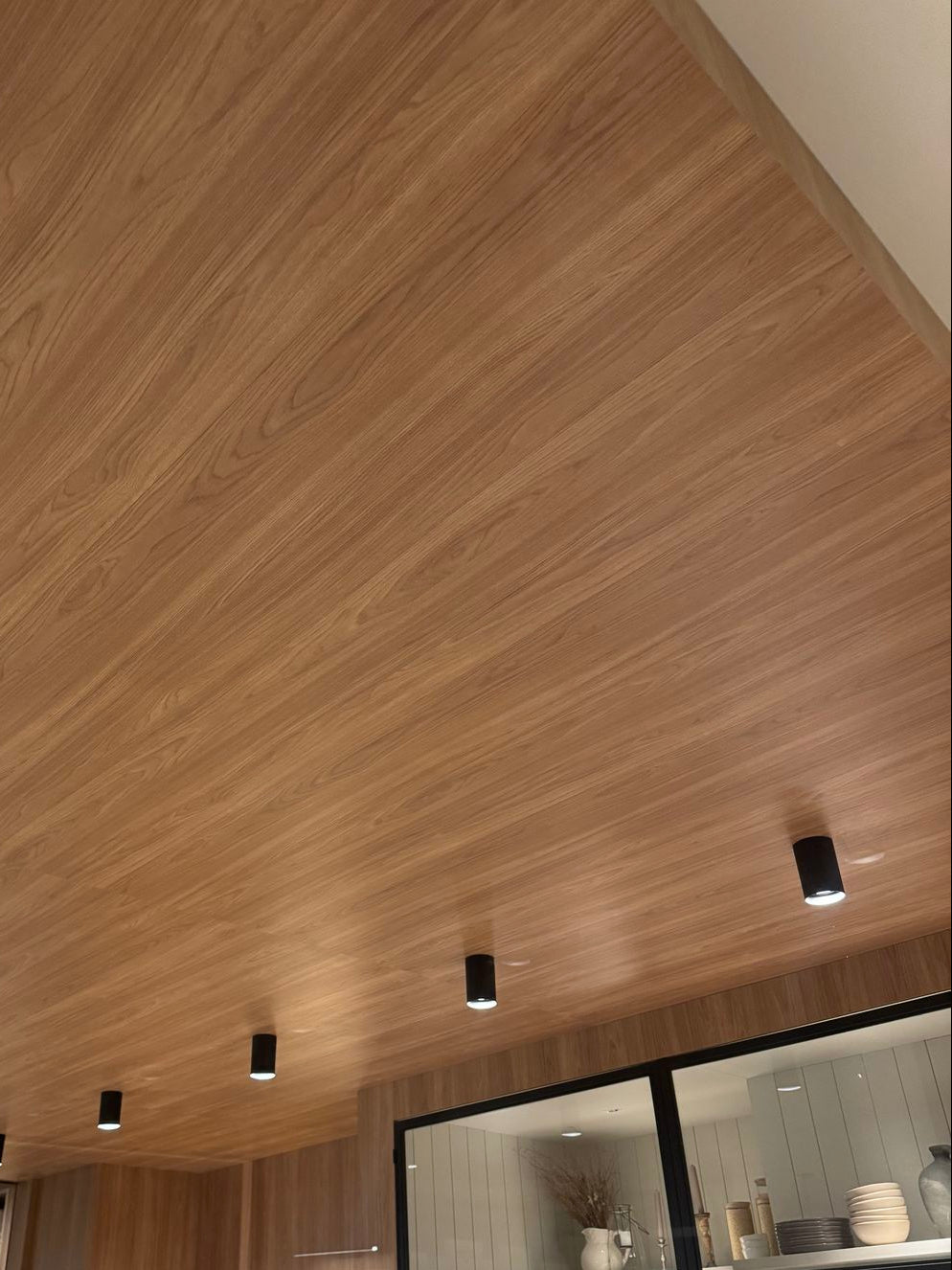 Cielorraso WPC simil madera