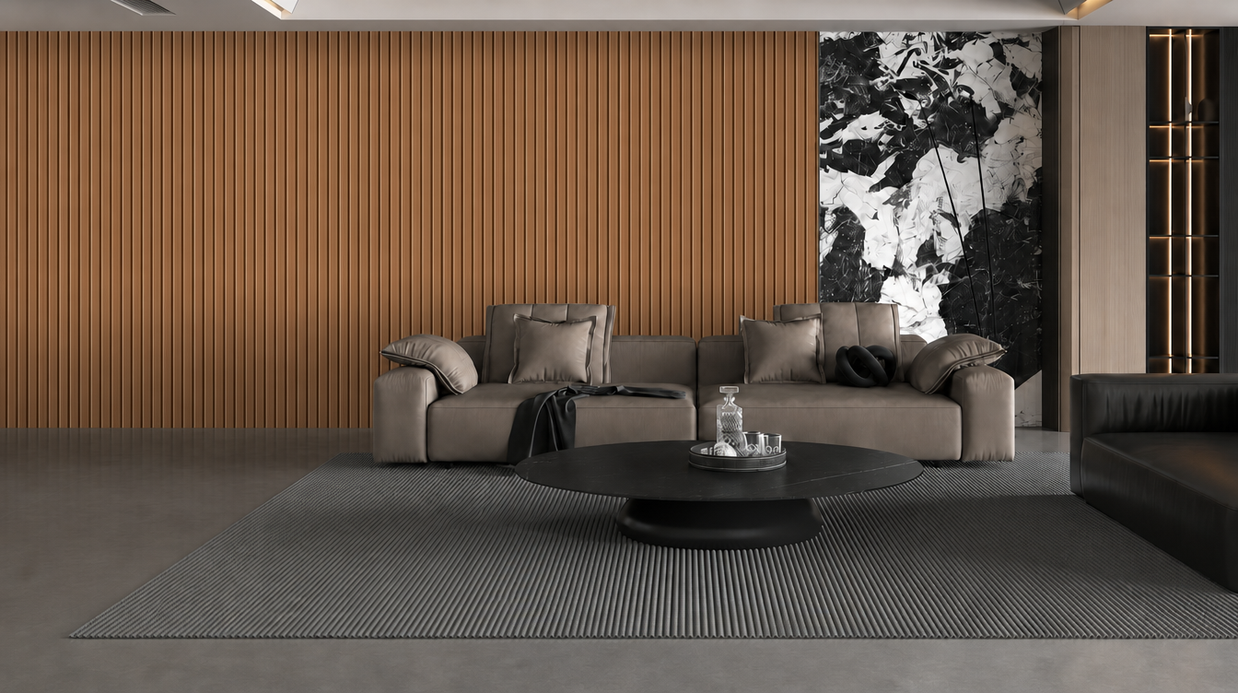 WPC Wall Panel int  - curve