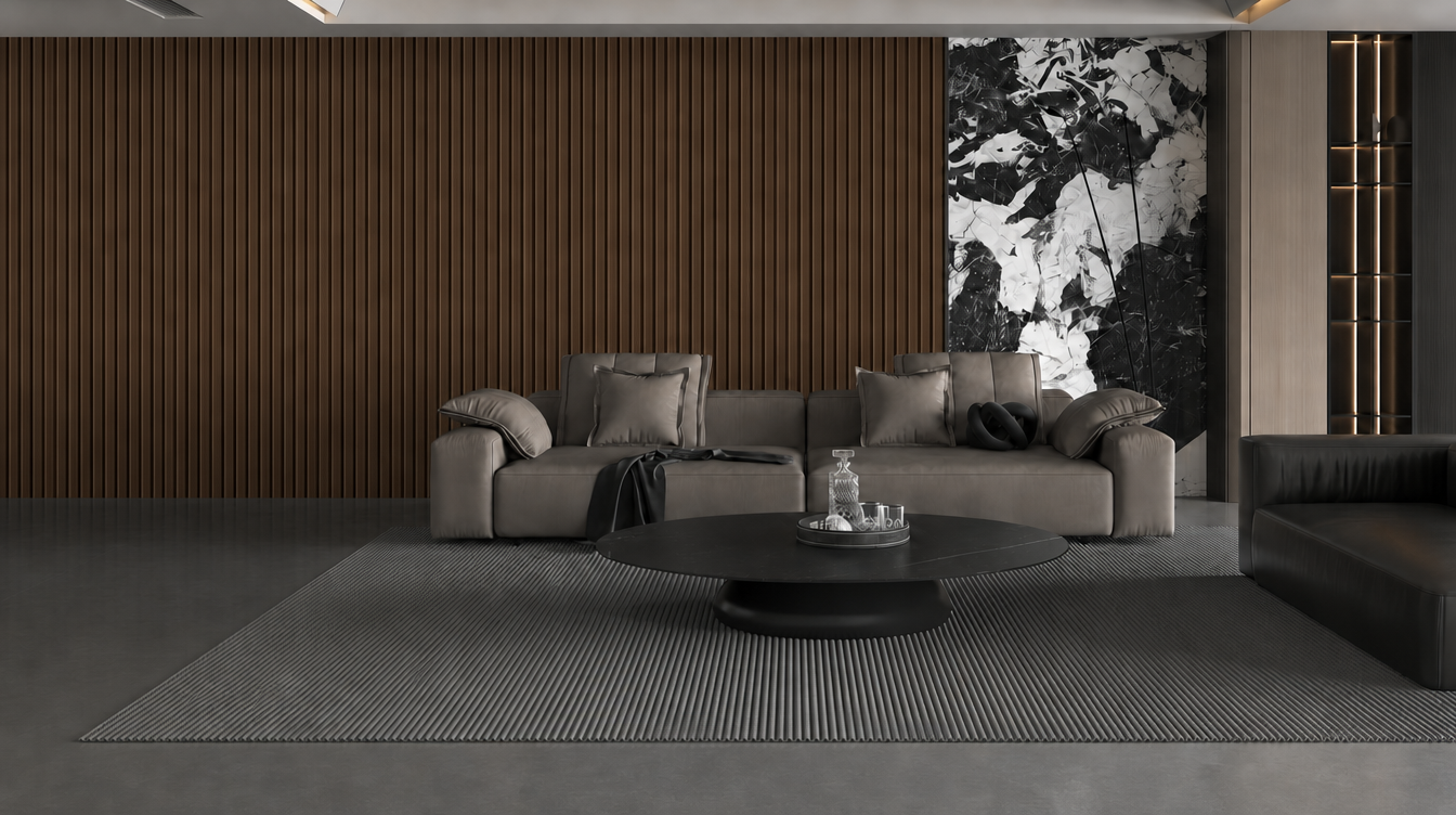 WPC Wall Panel int  - curve